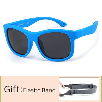Ralferty Flexible Newborn Children's Glasses Sunglasses Girl Boy Polarized UV400 Protection 0-2 Years Baby Infant Shades Oculos