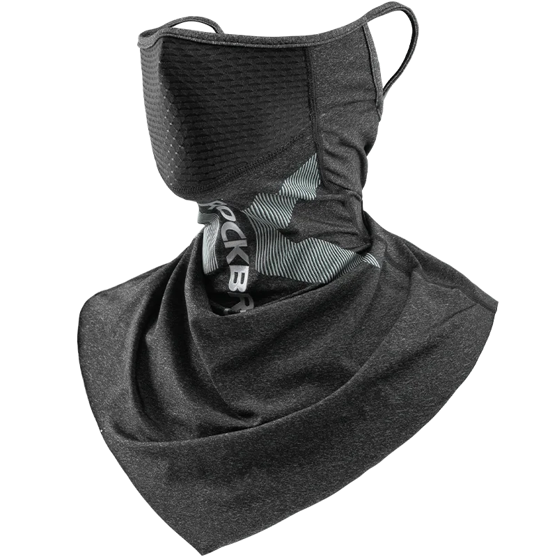 ROCKBROS Ice Silk Cycling Face Mask UV Sun Protect UPF50+ Summer Breathable Collar Scarf MTB Road Motorcycle Bike Bicycle Mask