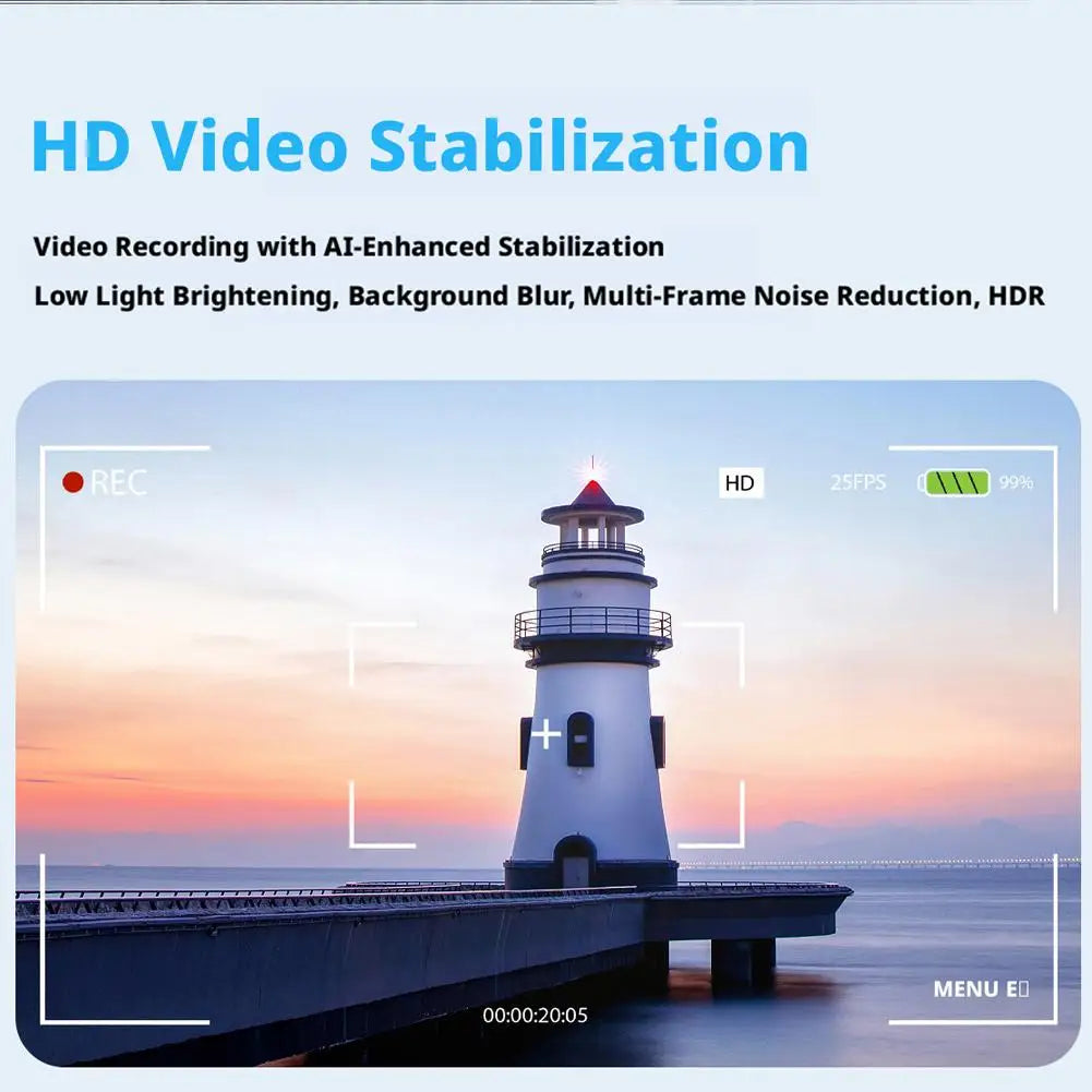 AI Glasses Smart Wearable 12 Megapixel Camera Video For Travel Recording 2K HD Hands Free Photo Capture Carry Gadget Tools