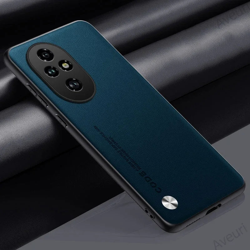 Luxury Leather Phone Case For Honor 200 Pro Protective Cover Matte Silicone Shockproof Case For Honor 200 Lite 5G Honor200 Pro