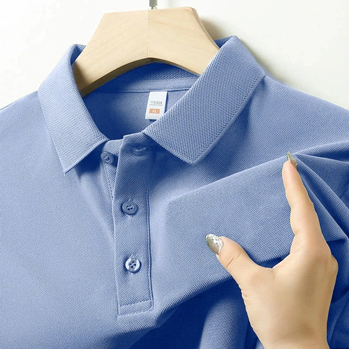 4XL High Quality Breathable Men Women Polo Shirts Casual Solid Color Short Sleeve Soft T-Shirt Oversize Gift Couple T-Shirt Tees
