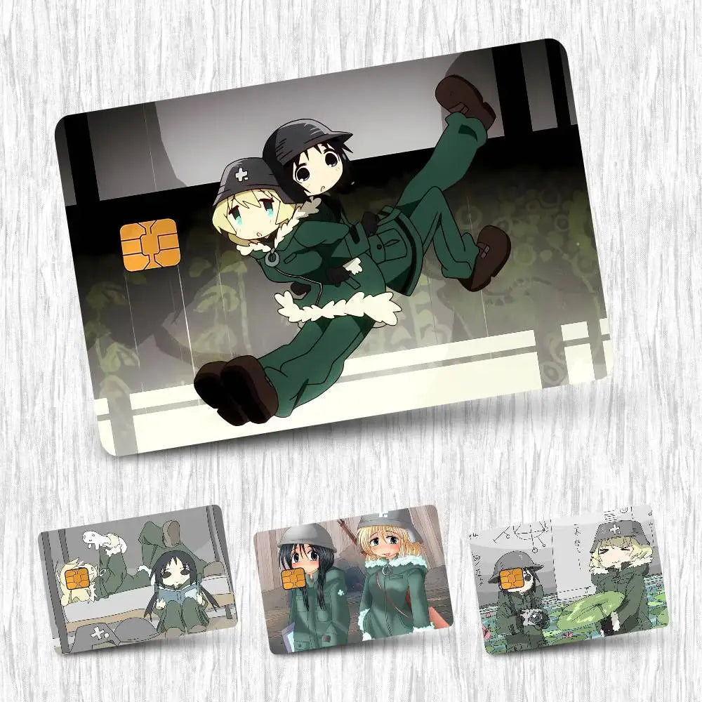 G-Girls' Last Tour Card Stickers Credit Card DIY Card Protector Stickers Waterproof Film Skin Cover