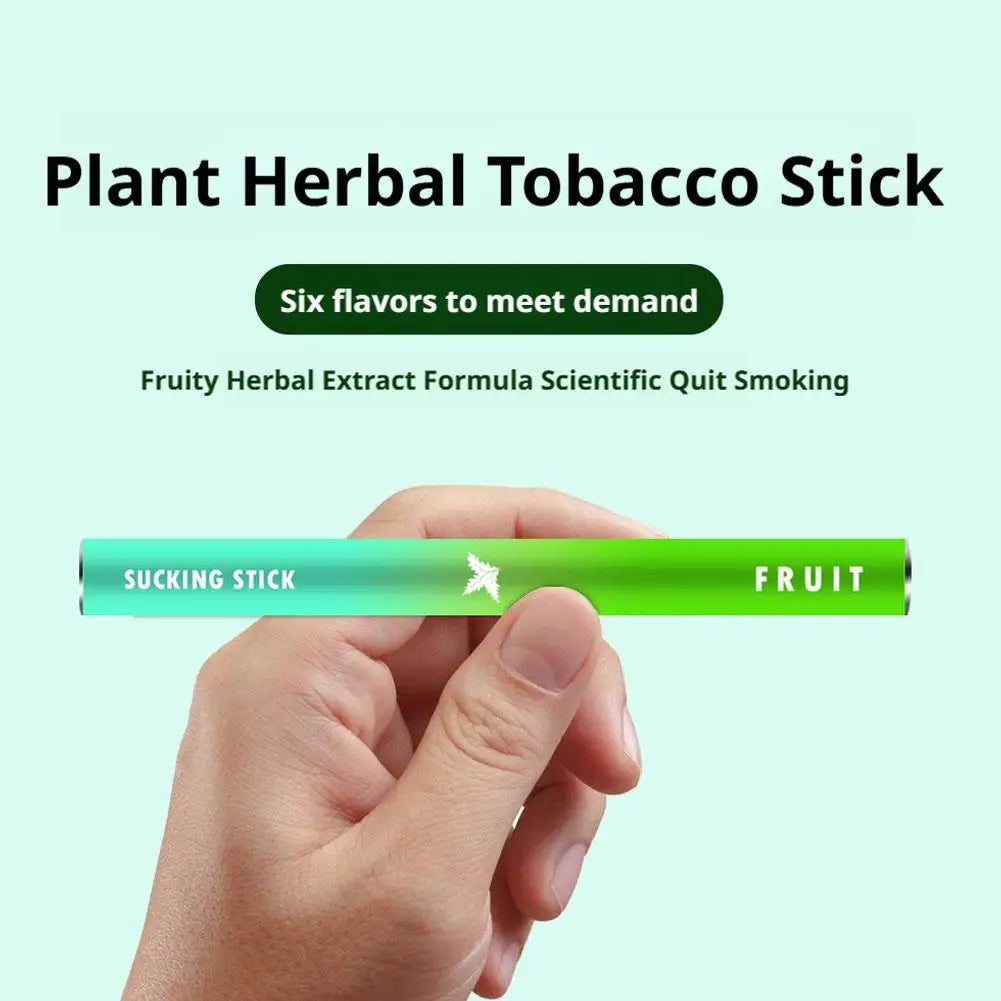 Mint Cigarette Replacement Stick Nicotine Free Smoking Cessation Rod Healthy Fruit Flavor Healthy Assisted Cessation Stick