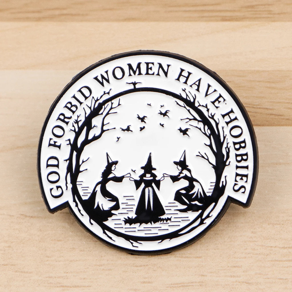 Interesting Quotes Series Brooches on Clothing Accessories Backpack Alloy Brooch Badge Enamel Lapel Pins
