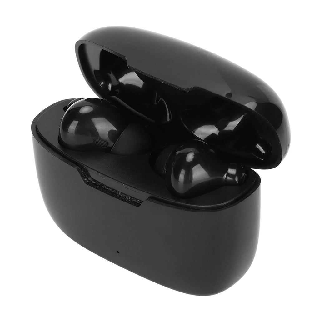 Language Translator Earbuds 144 Languages Multifunction BT Wireless Translator Device for Travel Shopping Black