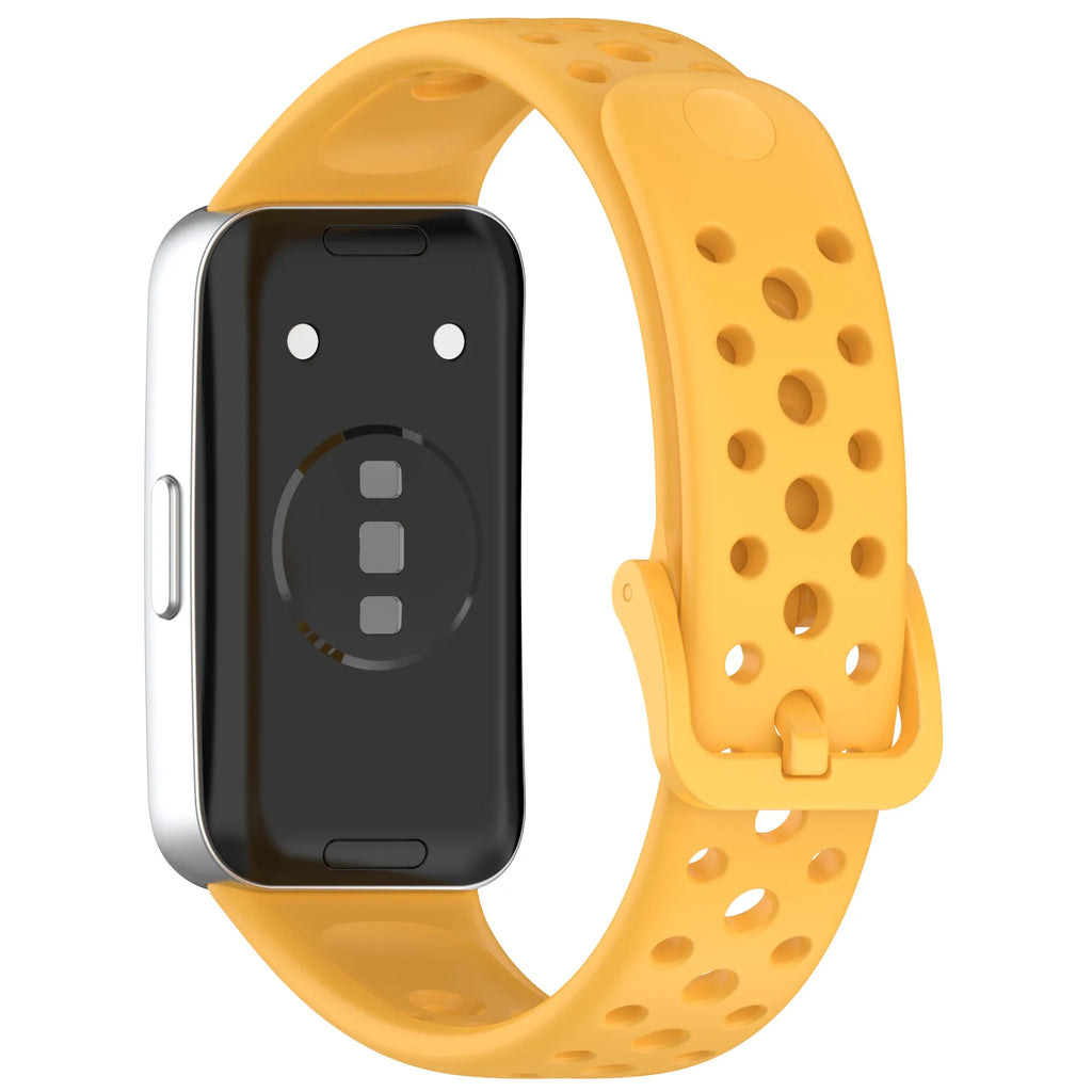 Silicone Straps For Huawei Band 10 9 8 Strap Accessories Replacement Sport Breathable Bracelet Correa Huawei Bands 10 9 8/8NFC