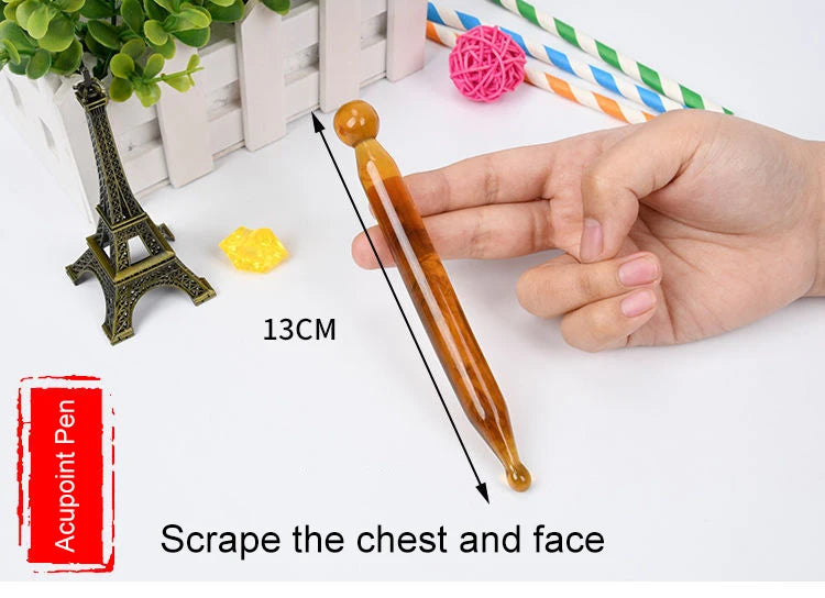 7PCS GUASHA Massage Tools Face Neck Body Massage Beauty Tool SPA Skin Caring Neck Pain Relief Scraper Scraping Massage Board