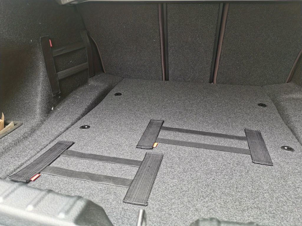 1pc Car trunk miscellaneous storage net Car Velcro miscellaneous fixed storage net