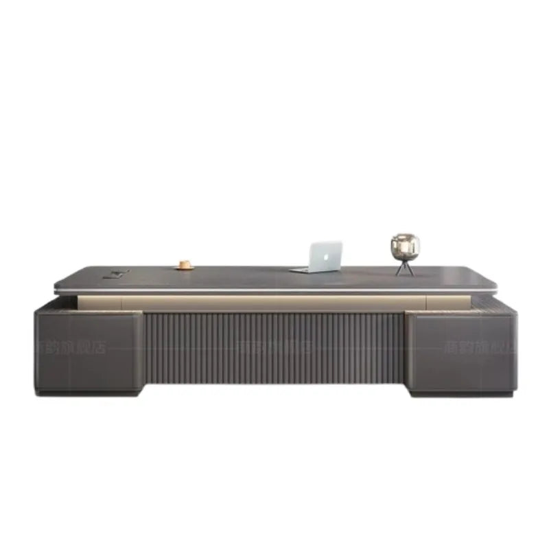 Designer Modern Computer Desk Luxury Office Table Organizer Ideal Gaming Space Office Enhancement Muebles Oficina Decoration