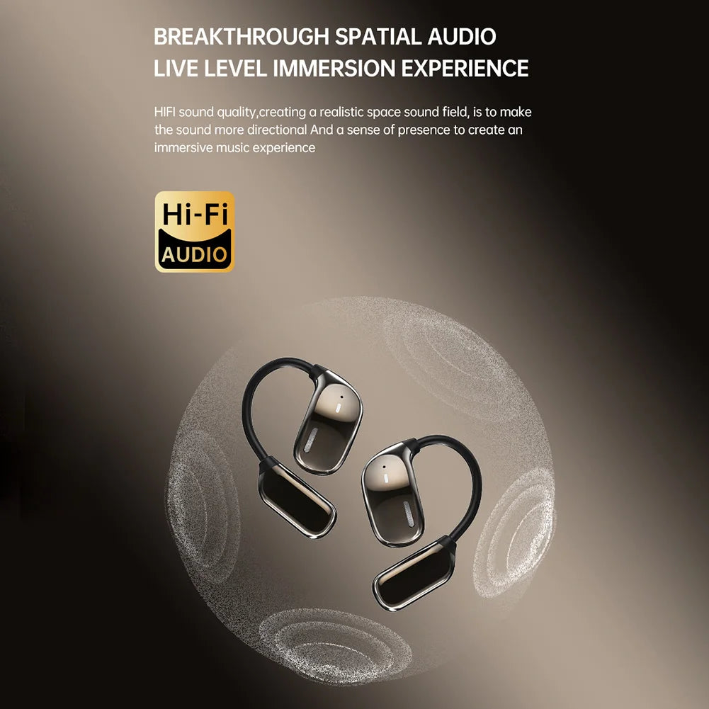144 Languages Intelligent Translate Earbuds Bluetooth-Compatible 5.4 Real Time Translation Earbuds Ideal for Travel and Business