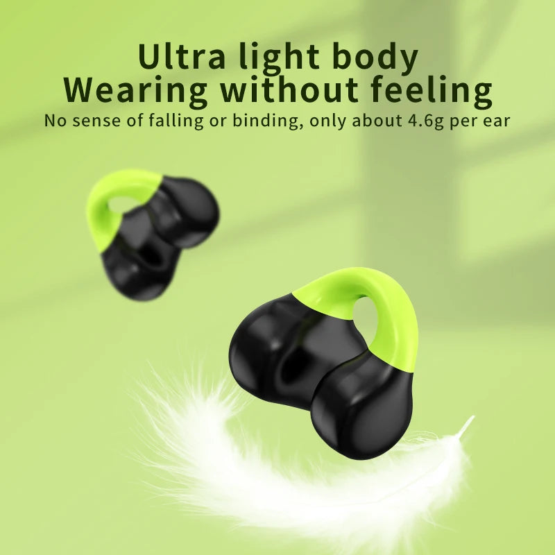 Wireless ear clip earphones AX10 non-in-ear open V5.3 binaural OWS super long standby sports and fitness universal headphones