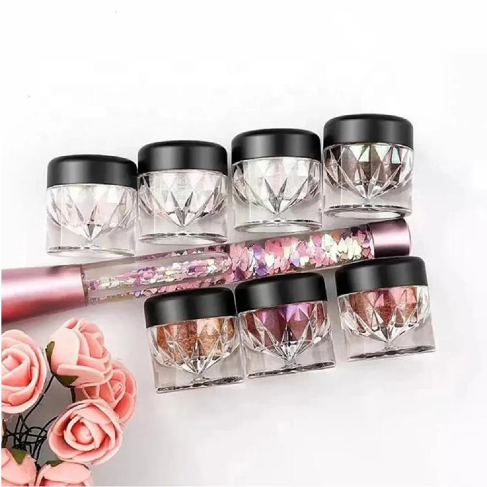 4ML Empty Lip gloss tubes Pudding Shape DIY Lip Balm Bottle Lipstick Cosmetic Packing Containers