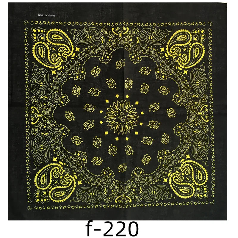 f151 Unisex Hiphop Cotton Bandanas Face Mask Scarf Headwear Women Snood Headband Men Fishing Mask Hiking Balaclava Handkerchief