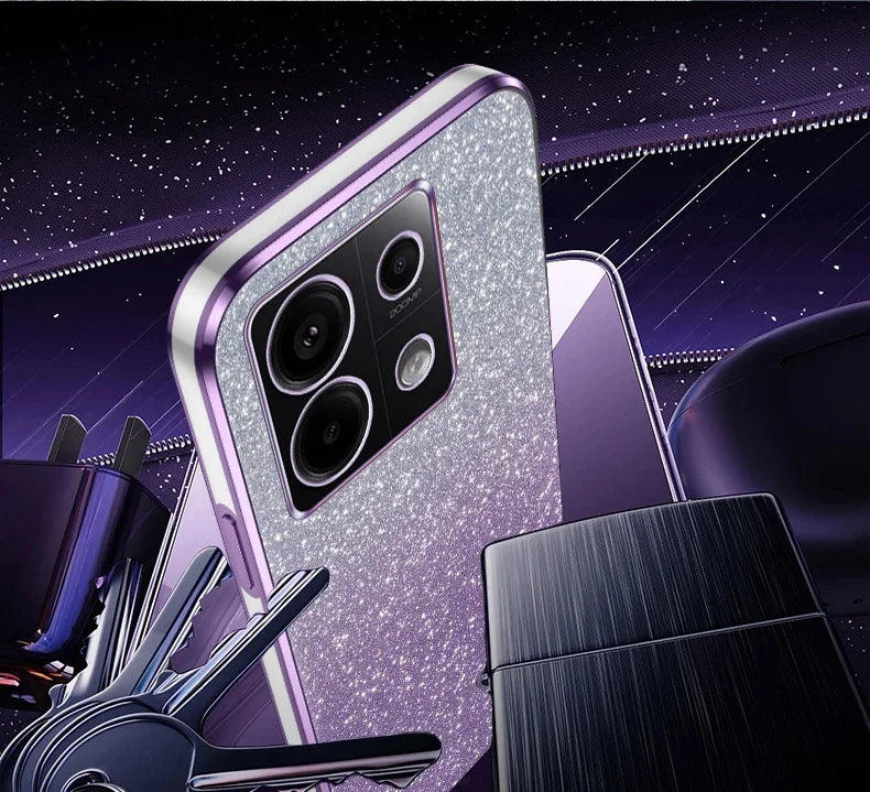 Reno 13 Pro 5G Luxury Shiny Glitter Plating Silicone Case on For Oppo Reno 13 Reno13 13F 13Pro Camera Lens Soft Back Cover Coque