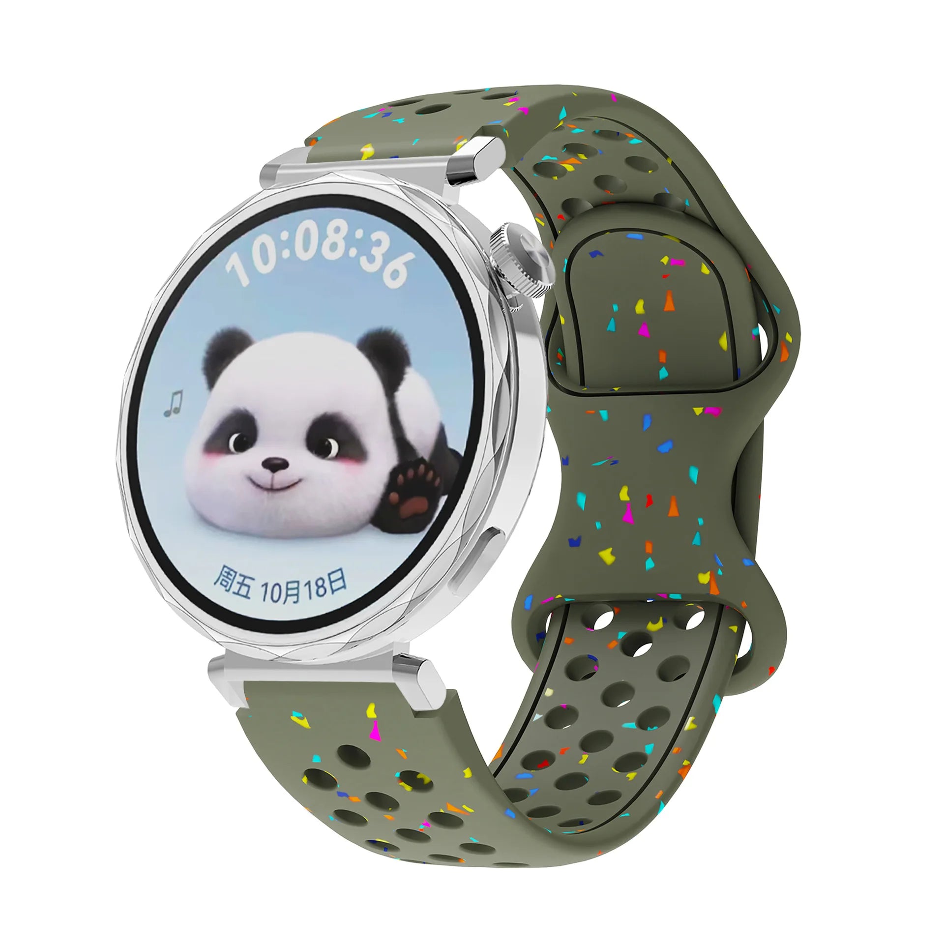18mm Women Wristband for Huawei Watch GT6 41mm GT5 Pro 46mm Sport Silicone Breathe Strap Bracelet for Huawei Watch GT4 41mm Band