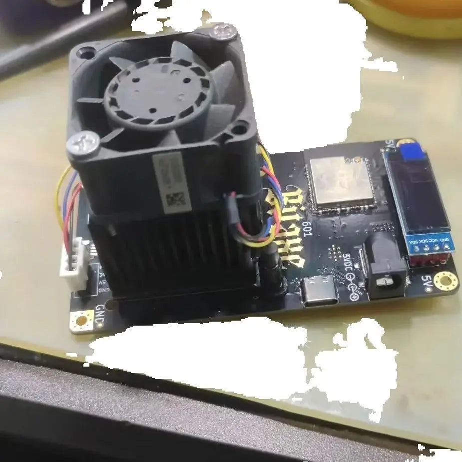2025 Latest Bitaxe Gamma 601 1.2th/s 18W Open Source Bitcoin Miner With Power Supply