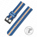 18mm 20mm 22mm 24mm Soft Nylon Strap for Omega Seamaster 007 Men Women Quick Release Canvas Replace Watch Band for Seiko Casio