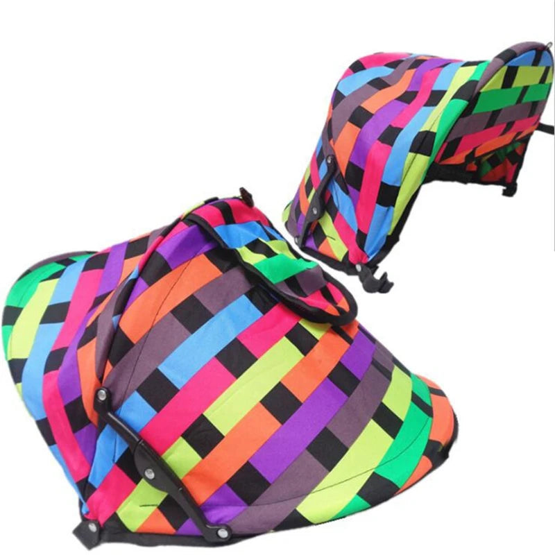 Baby Stroller Sunshield Shade Protection Hood Canopy Cover Prams Stroller Accessories Visor Sitting and Lying Shade
