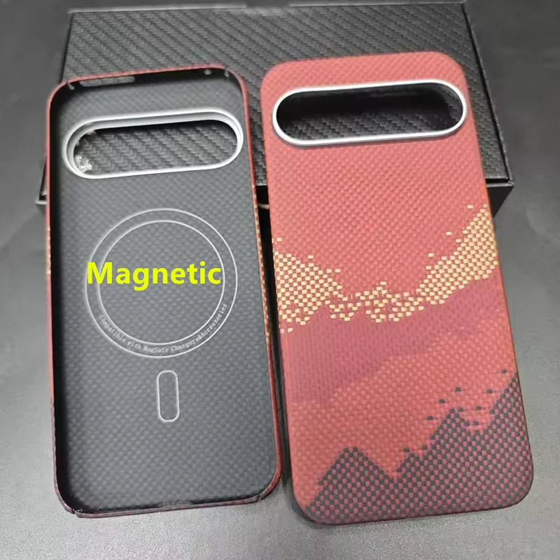 Case For Google Pixel 9pro Pixel 9 Carbon Fiber Case Mobile Phone Case Ramid Fiber Ultra-thin for Google Pixel 9pro XL Cover