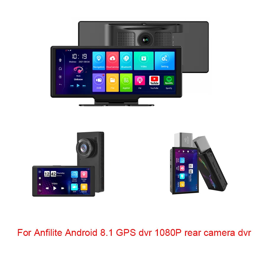 Dashcam AHD Reversing Camera 4-pin reversing video recording image super clear 1080P reversing image waterproof sunscreen