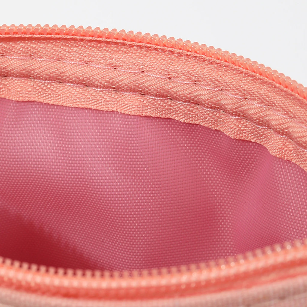 Small Fresh Canvas Dot Makeup Bag Simple and portable skincare storage bag Korean version student pencil case wallet