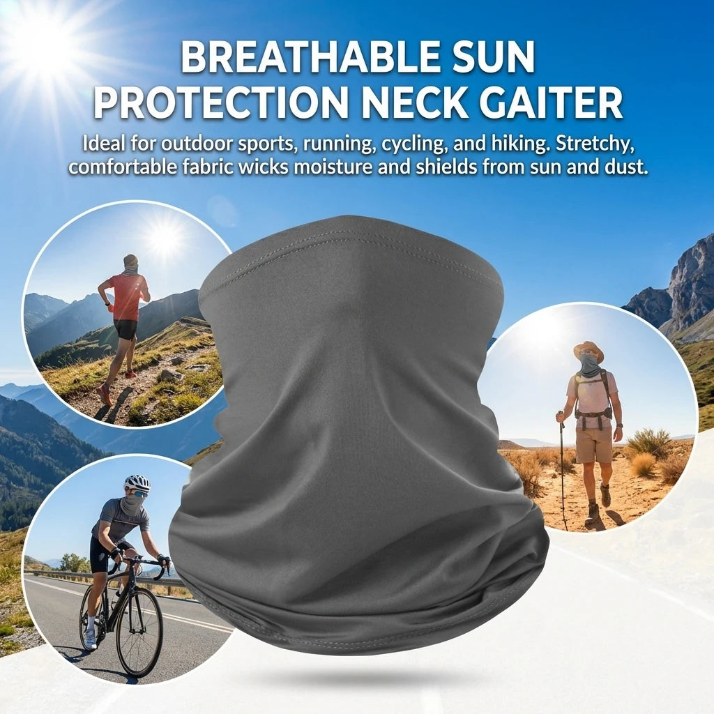 Ice Silk Breathable Anti-UV Sunscreen Outdoor Hiking Cycling Mask Unisex Cooling Quick Dry Head Wrap Face Scarf