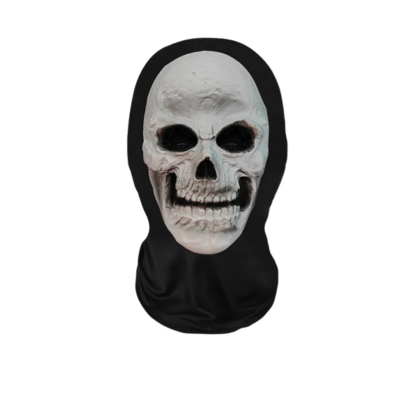 Halloween Horror Skull Face Masks 3D Printing Skull Pattern Elastic Mesh Full Face Mask Party Cosplay Props Balaclava