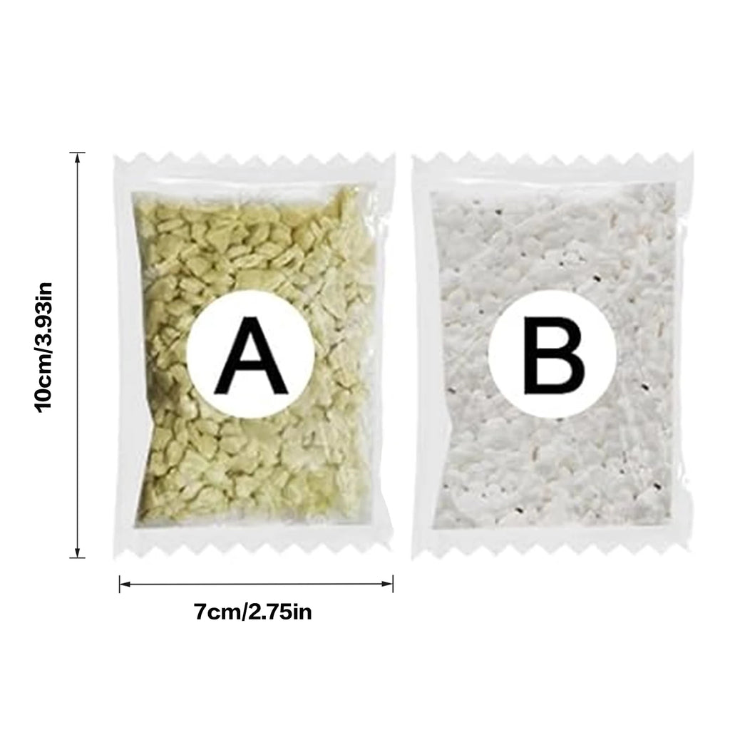 Garden Fertilizer A+B Hydroponic Plant Concentrated Easy to Use Promote Absorption Efficiency for Vegetables Flowers Grass