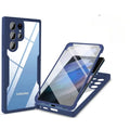 360 Clear Phone Case for Samsung Galaxy S24 S22 S25 Ultra Plus S23 FE A05S A54 A16 A06 A36 A56 A26 creen Full Protection Cover