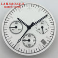 BLIGER 31.5mm 6-pin dial quartz movement Watch dial with VK63 Watch hands C3 green glow-in-the-dark with VK63 movement