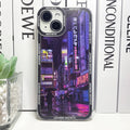 Japanese Aesthetic Tokyo Neon Lights City Street Phone Case For Samsung Galaxy S10 S20 S21 S22 S23 S24 FE Plus Ultra Note 20