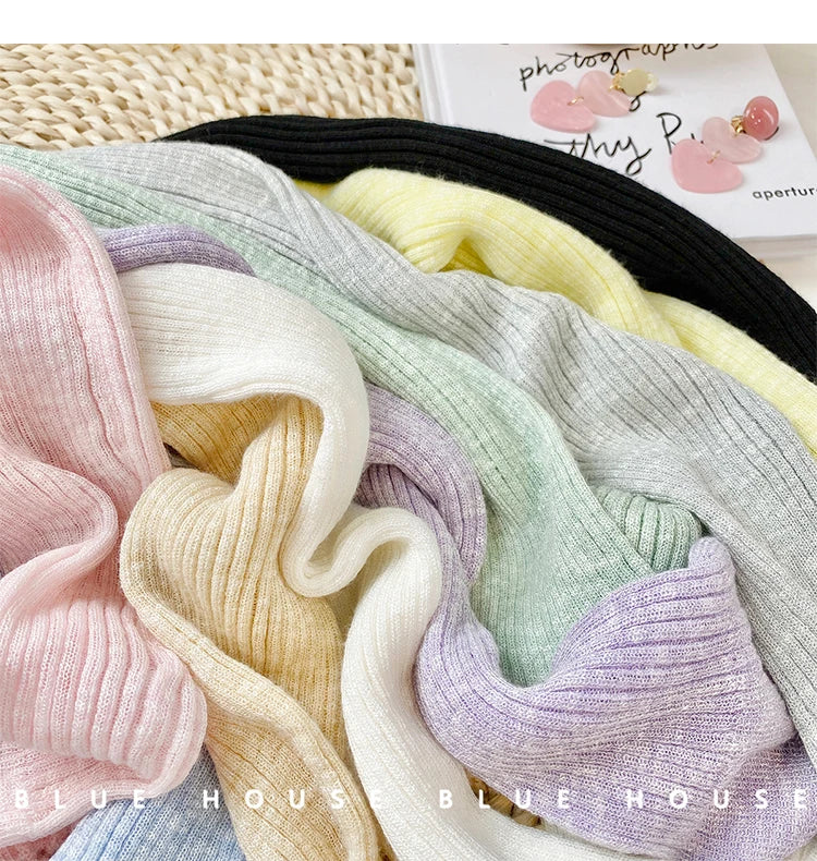 Women 2026 Spring Summer Short Pearl Button Thin Casual Coat Gentle Ruffle Trim Long Sleeve Ice Silk Sunscreen Knitted Cardigan