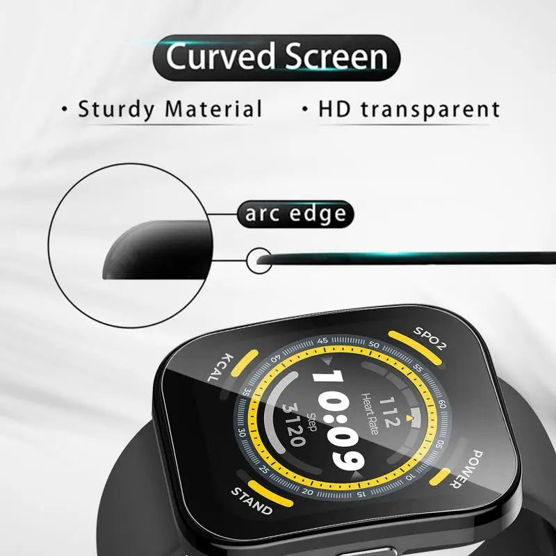 For Amazfit Bip 5 Screen Protector Soft TPU Hydrogel Films For Amazfit Bip 5 Protector HD Clear Anti-Scratch Film Accessories