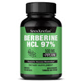 Berberine HCl, Berberine Supplement 500mg Per Serving - Supports Heart Health, Immune System, Healthy GI, Healthy Cholesterol