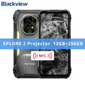 New Blackview XPLORE 2 Projector 5G AI Rugged Phone 6.73” 3.2K AMOLED Display 20000mAh 120W Charger Dimensity 8300 Cellphone