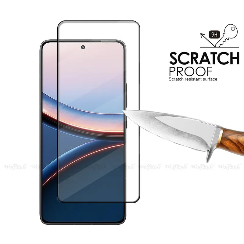 6-in-1 For Poco F7 Ultra Glass Xiaomi Poco F7 Ultra Tempered Glass Full Cover Glue 9H Screen Protector Poco F7 Ultra Lens Glass