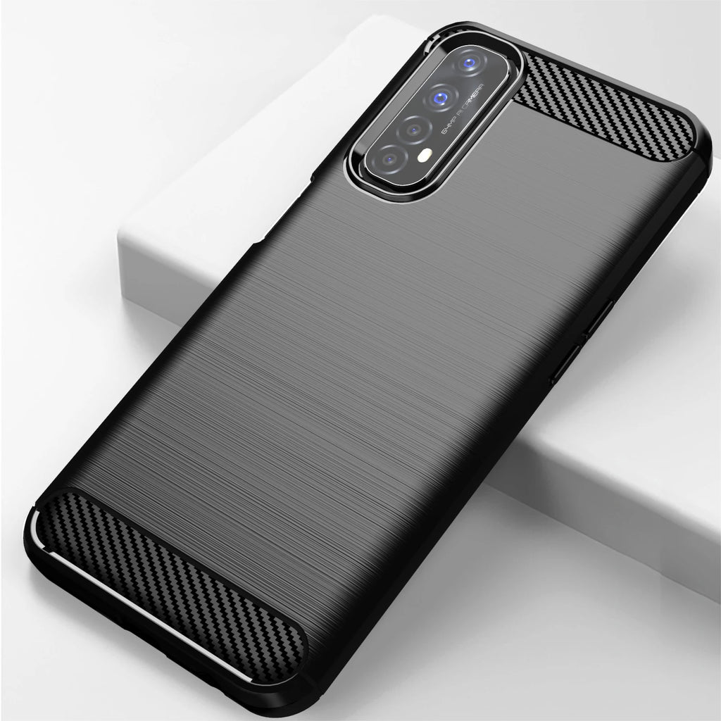 For Realme 7 Narzo 20 30 Pro Coque Silicone Shockproof Half-wrapped Back Cover For OPPO Realme 6 6S 7 8 Pro 7i C11 C17  C20 C21