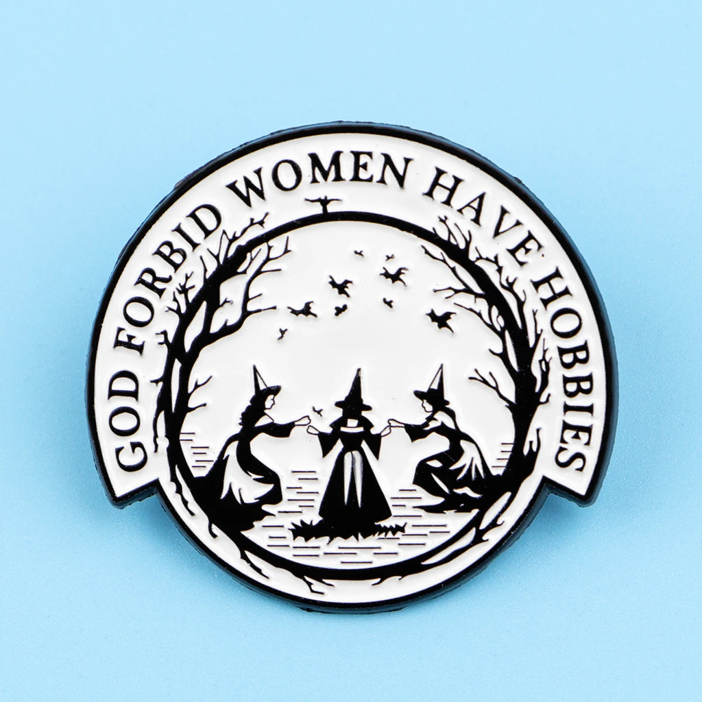 Interesting Quotes Series Brooches on Clothing Accessories Backpack Alloy Brooch Badge Enamel Lapel Pins