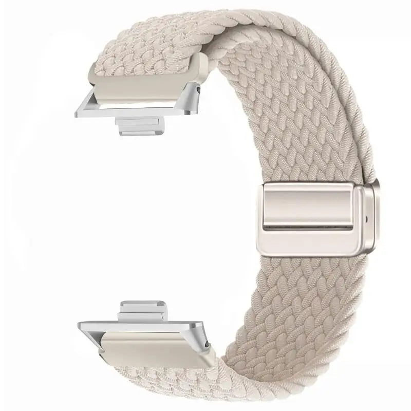 Magnetic Braided Loop For Redmi Watch 6 5 4 Strap Nylon Sport Wristband Bracelet For Xiaomi Mi Band 9 Pro/8 Pro Correa Watchband