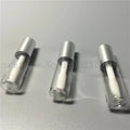 1.2ml Rose Gold Lipstick Bottle Lipgloss Sample Container DIY Wholesale Lip Gloss Tubes Cosmetic with Silver Gold Black Cap