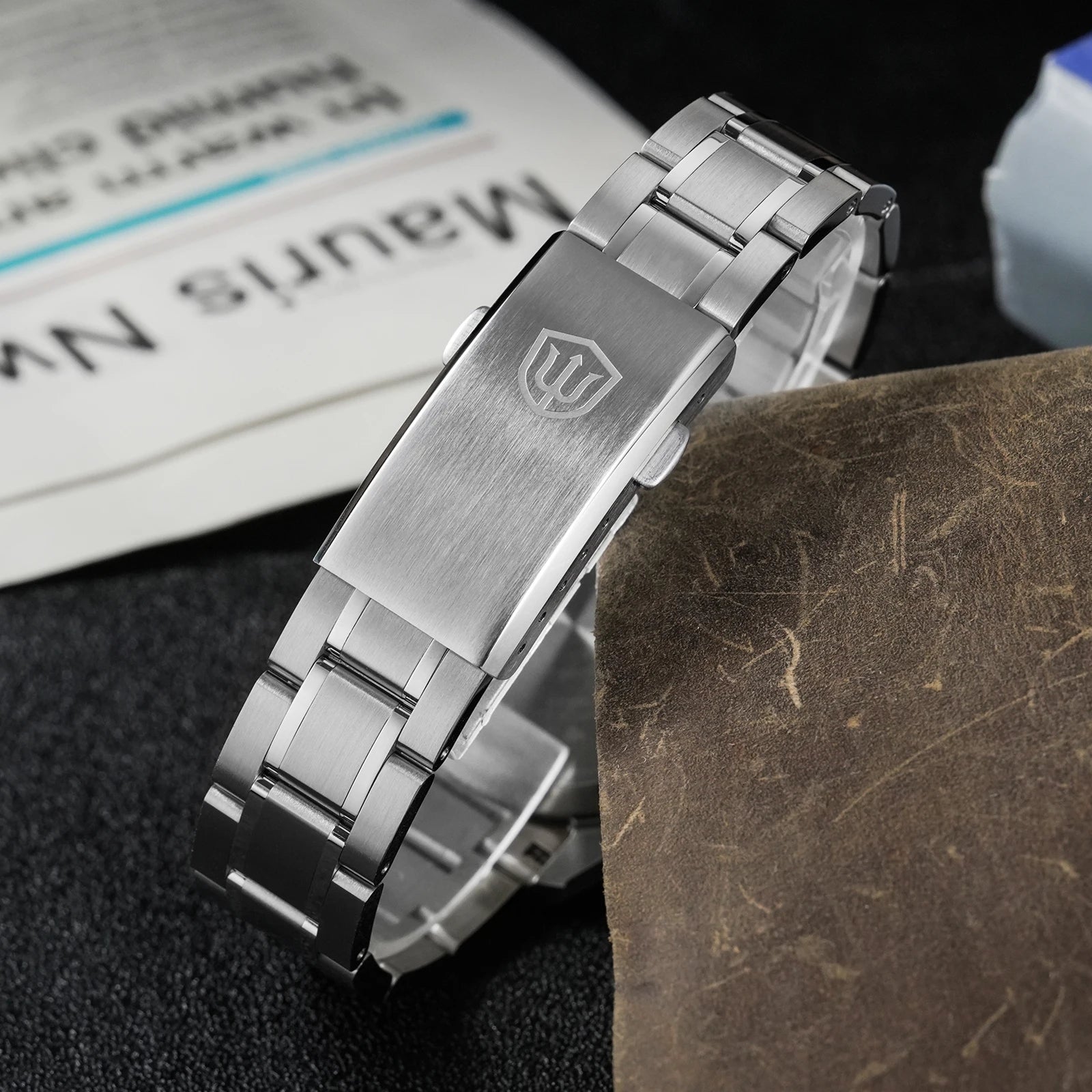 Watchdives New WD0003B ‌Aventurine Dial Watch VH31 Sweep Movement Sapphire Crystal Luminous 100m Waterproof 36mm Vintage Watche