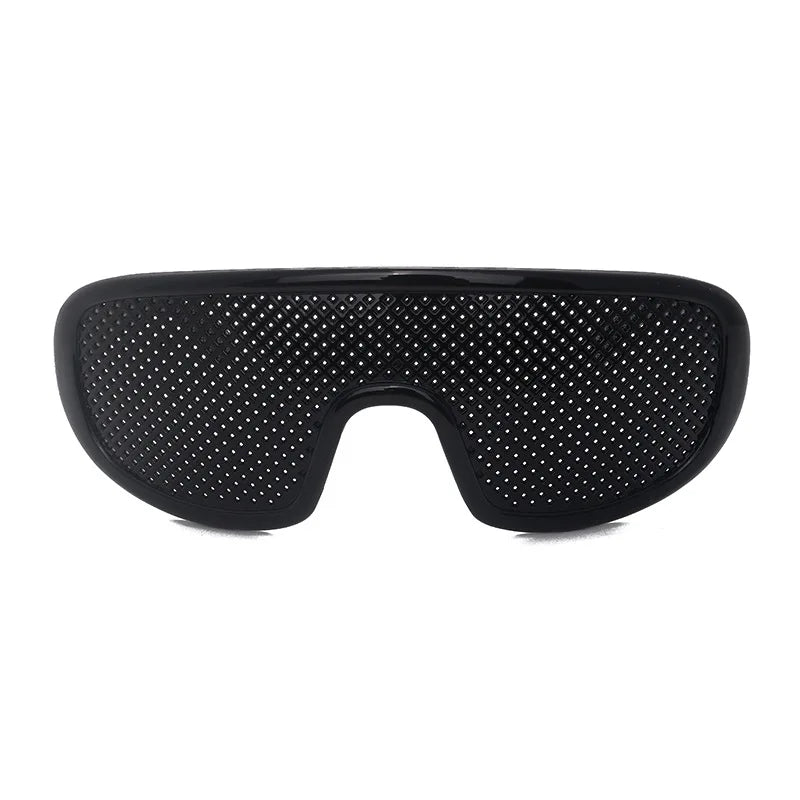Porous Glasses Improving Small Hole Glasses Pinhole Eyewear Portable Pinhole Sunglasses For Outdoor Use Students Computer Users