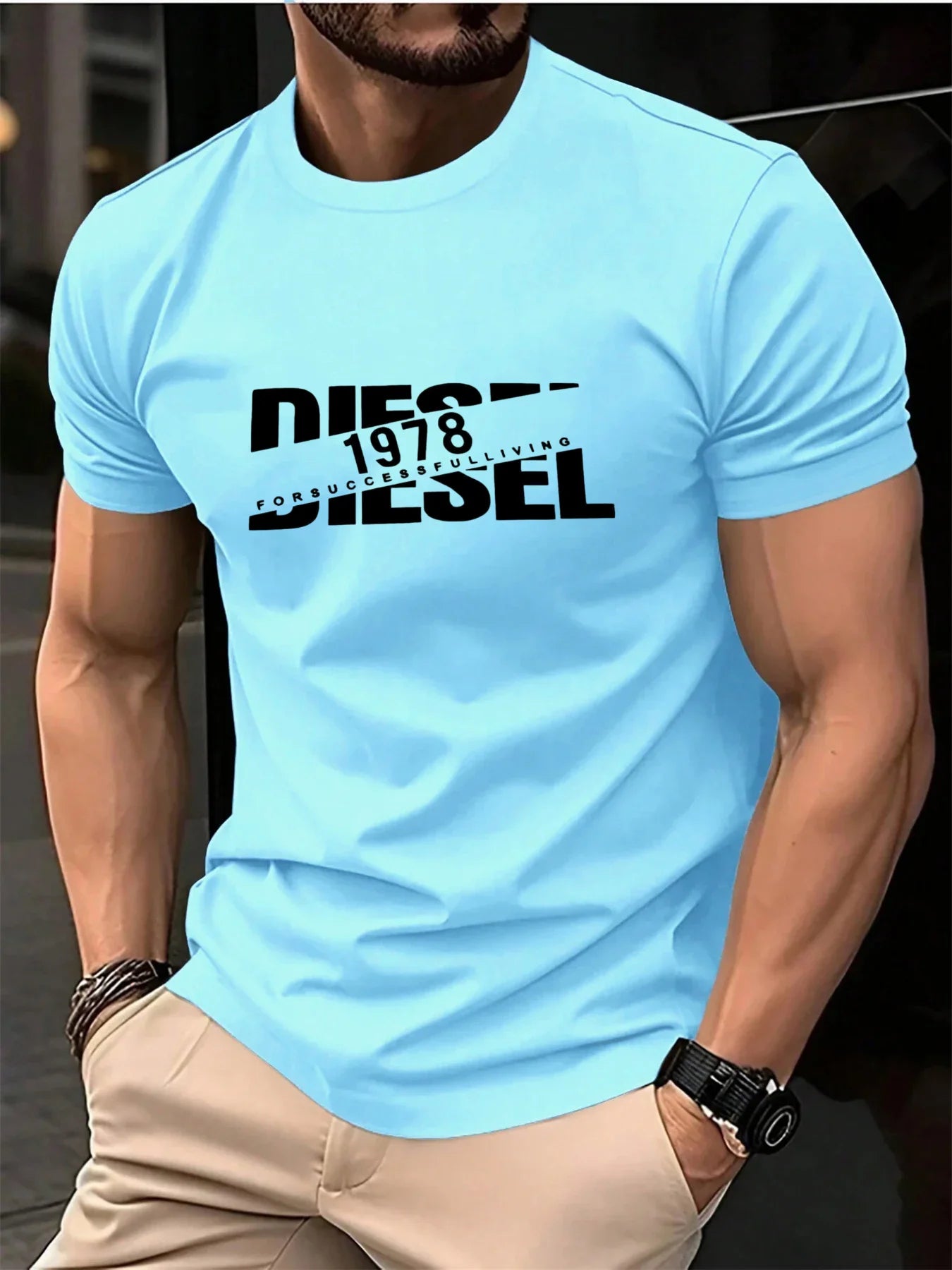 2026 new trend hot men's and women's fashion T-shirts, black T-shirts, comfortable summer T-shirts, short sleeved fashion