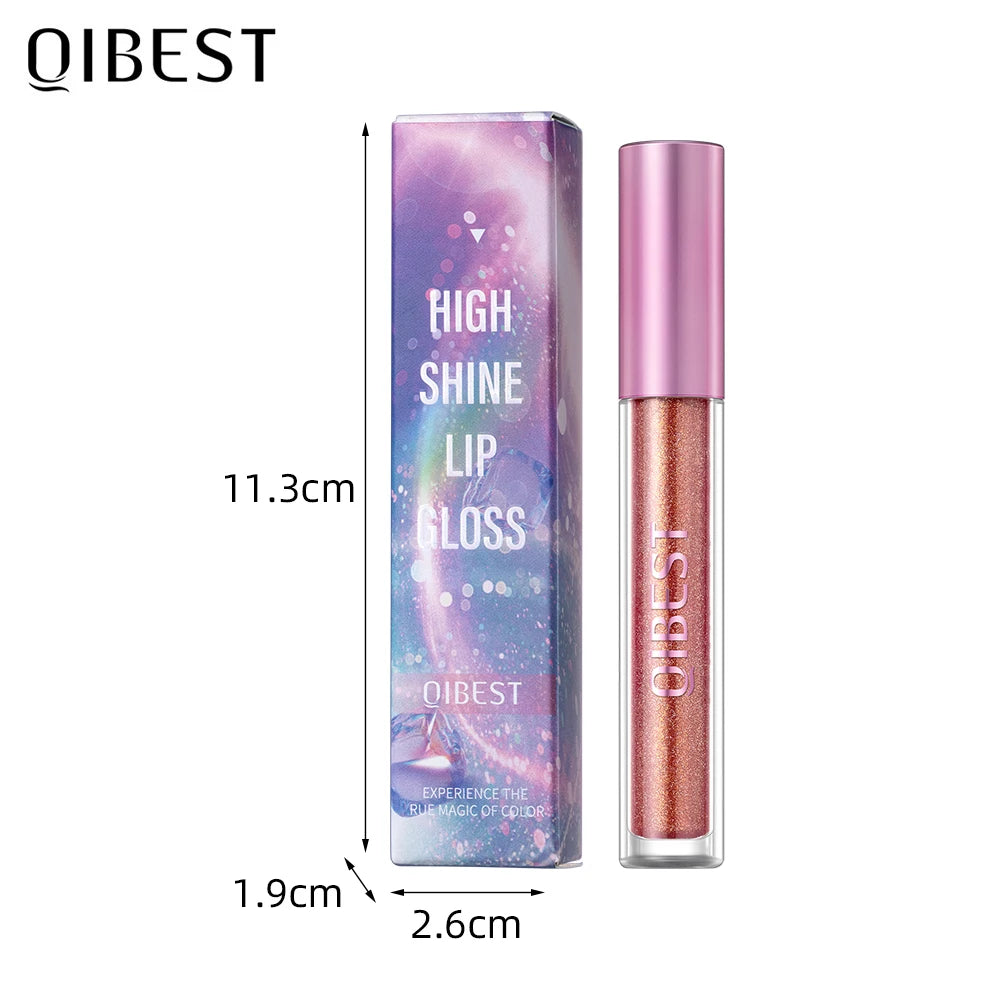 6 Colors Glitter Lipstick Long Lasting Diamond Pearlescent Metallic Lipgloss Black Matte Liquid Lipstick Women Lip Tint Makeup