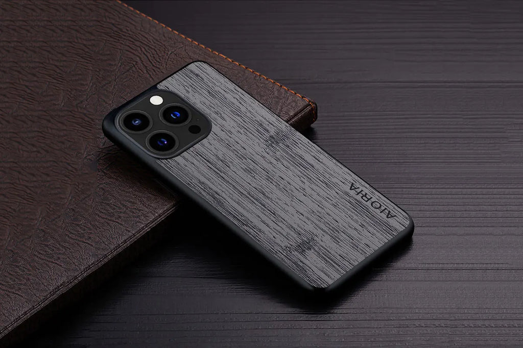 Case for iPhone 15 14 13 12 11 Pro Max Plus Mini 5G bamboo wood pattern Leather cover Luxury coque for iPhone 15 pro max case