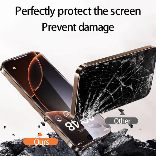 4Pcs Anti-Spy Tempered Glass For iPhone 16 15 14 13 12 11 Pro Max Screen Protector For iPhone XS Max XR Full Cover Privacy Glass