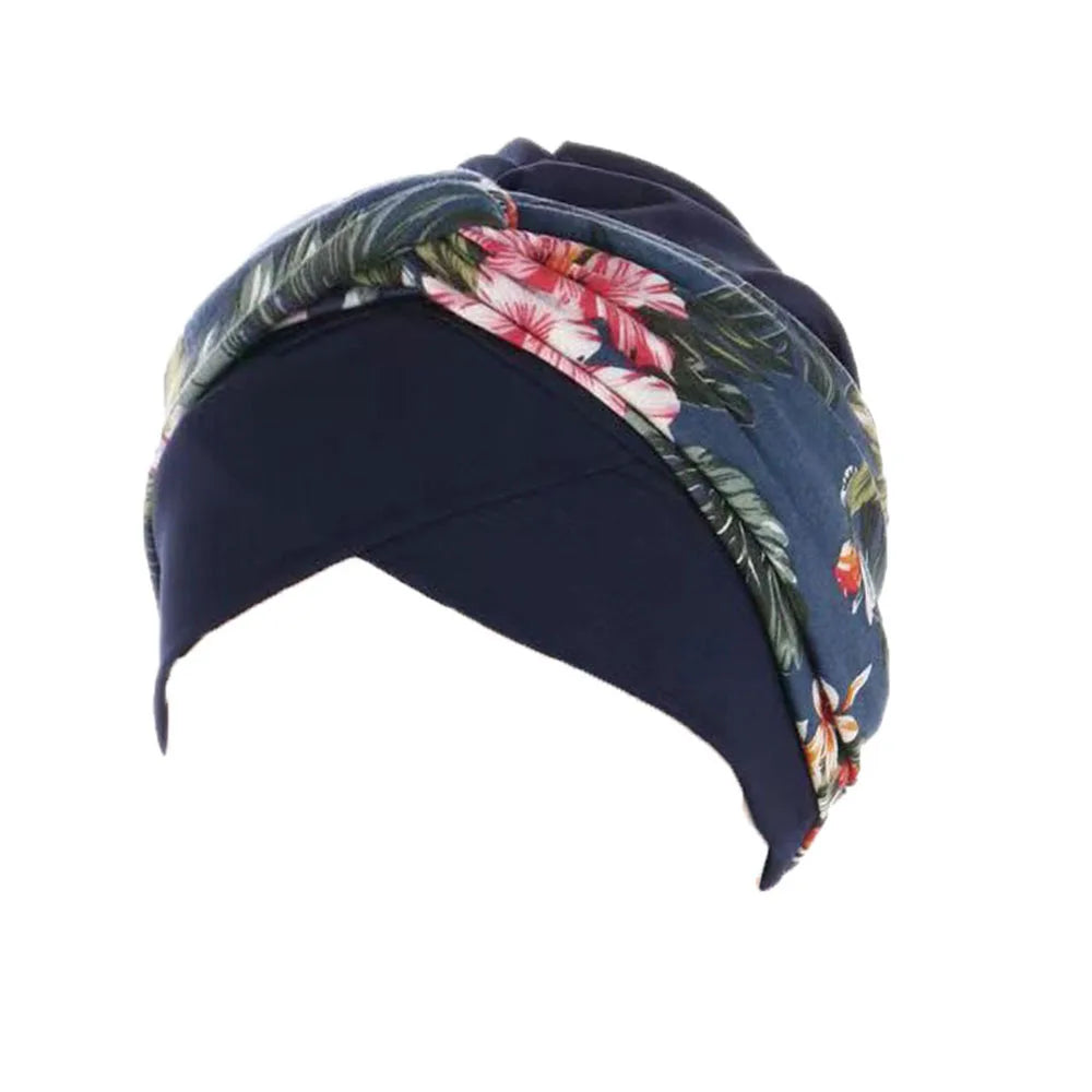 New Women Velvet Turban Hat Muslim Twist Solid Color Hijab Chemo Cap Head Wrap Headscarf Beanies Bonnet Headscarf Turbante Mujer