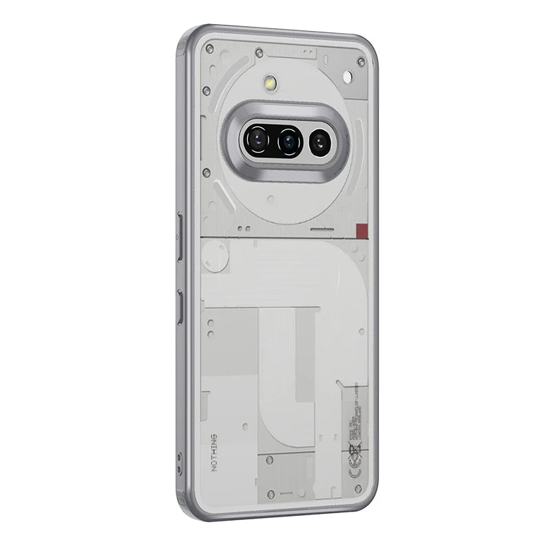Clear Hard Case for Nothing Phone 3A Back Cover Soft Silicone Frame Anti-Knock Matte Transparent Casing Coque
