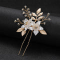 Wedding Hairpins U Shape Pearl Hair Clips Accessories for Women Head Ornaments Jewelry Bridal Headpiece Hairstyle Design Tools