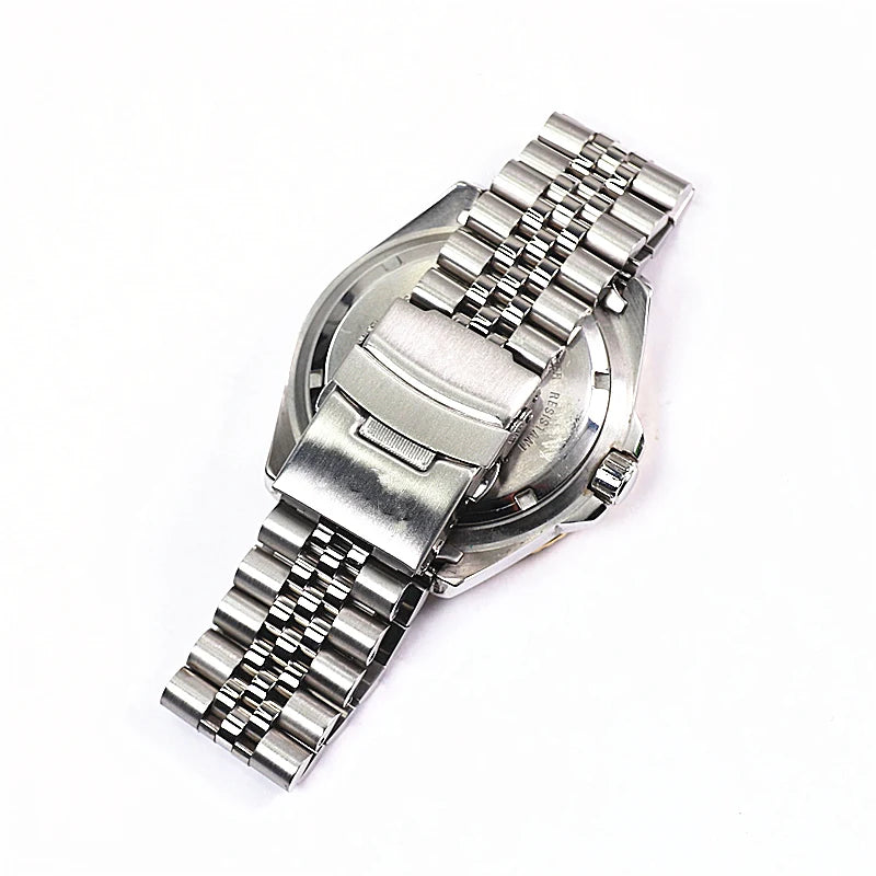3 Styles 22mm Diving Steel Metal Strap For Duro Mdv107-1A MDV106-1A Watch Wristband Bracelet Watchband Replacement Parts